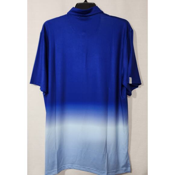 RLX Ralph Lauren Golf Print Polo Men's medium NWT - Picture 2 of 7